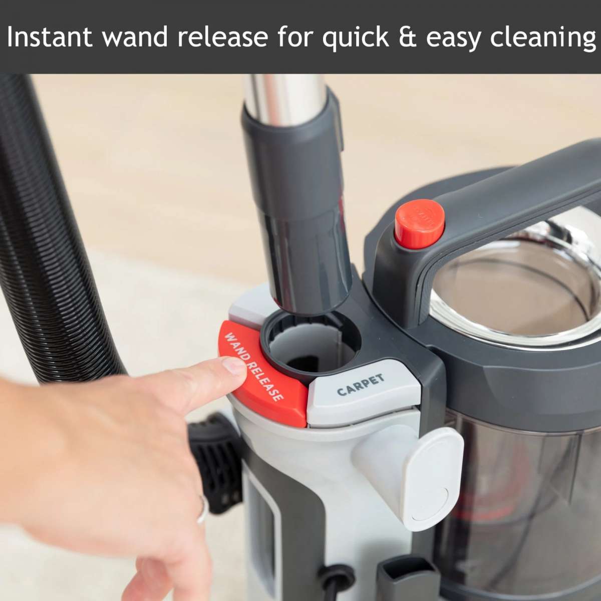 Hoover HL5 HL500HM PUSH&LIFT Upright Vacuum Cleaner with AntiTwist