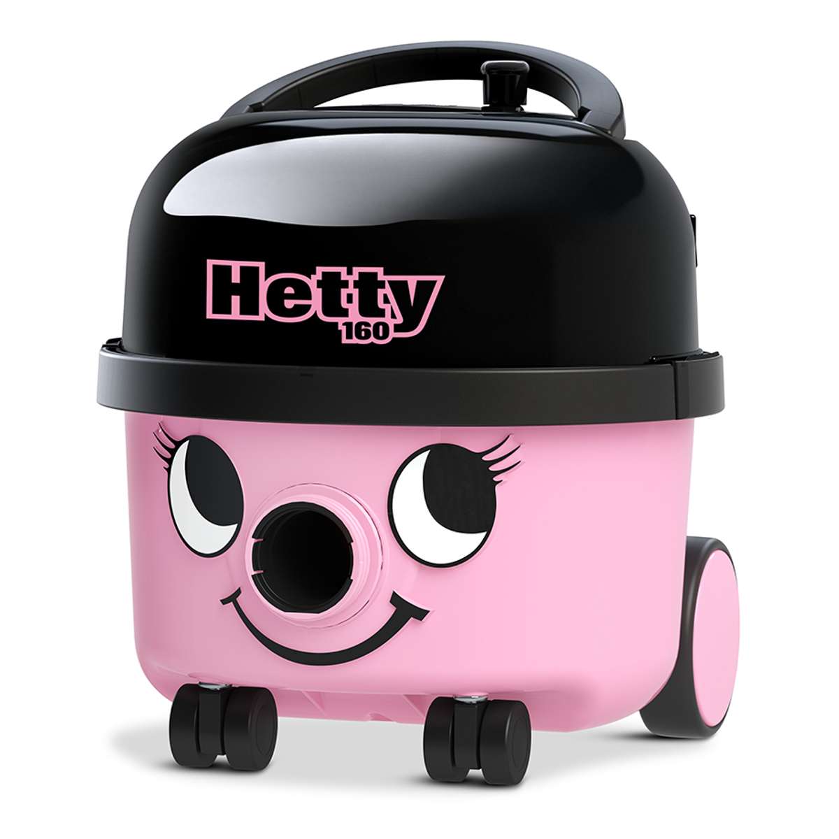NUMATIC HET16011 Hetty Compact Vacuum Cleaner Pink Hughes