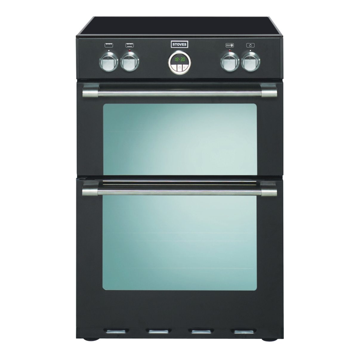 Stoves STER600MFTIBLK 600mm Electric Double Oven