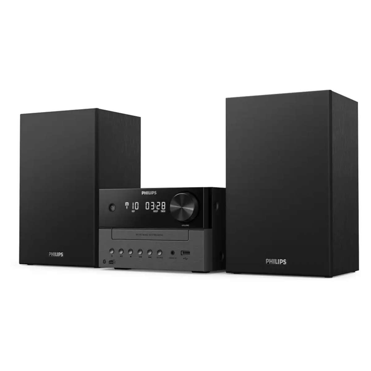 PHILIPS TAM3505/12 Bluetooth Micro Hi-Fi System - Black | Hughes