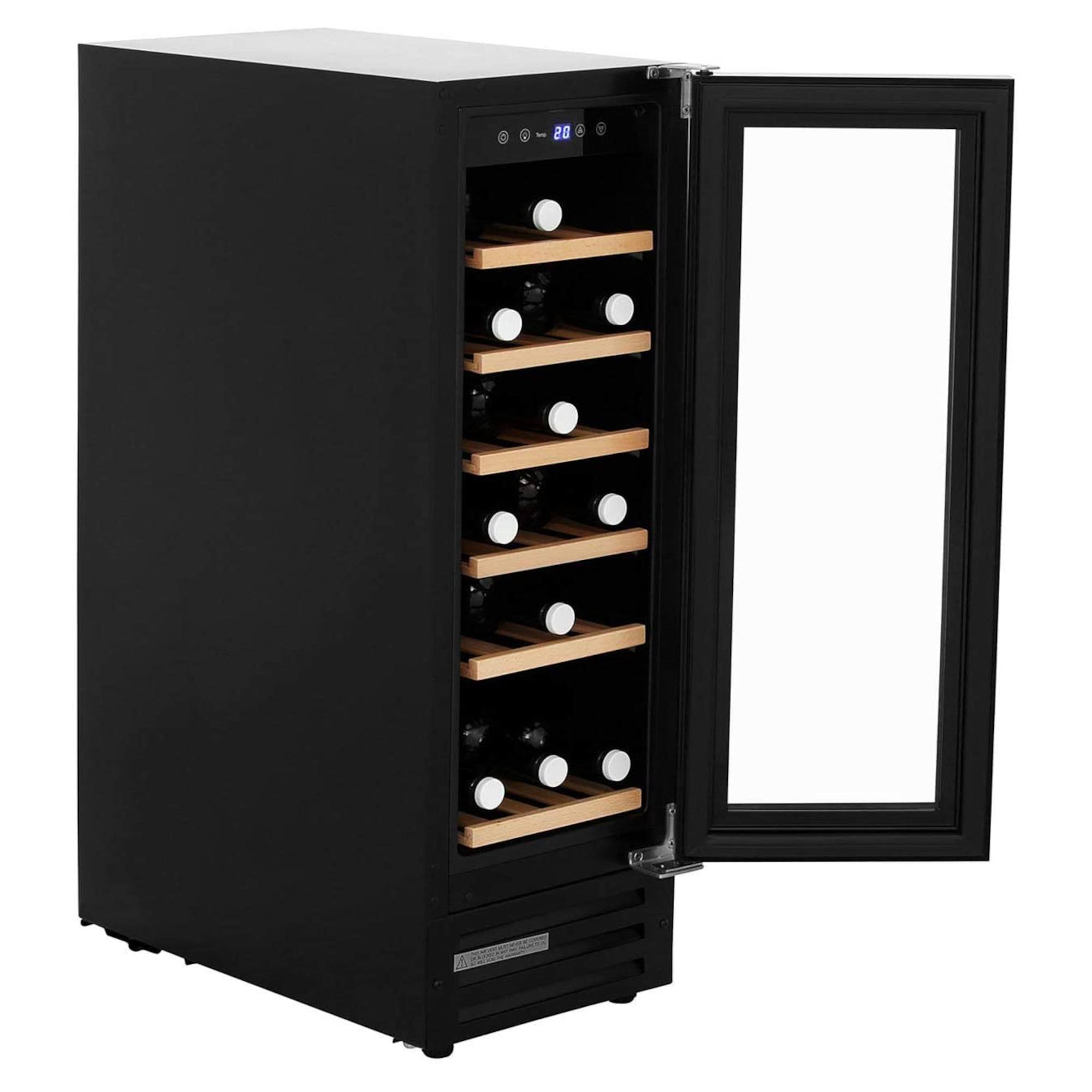 Stoves GDHA300BLKWC Integrated wine cooler Black Hughes