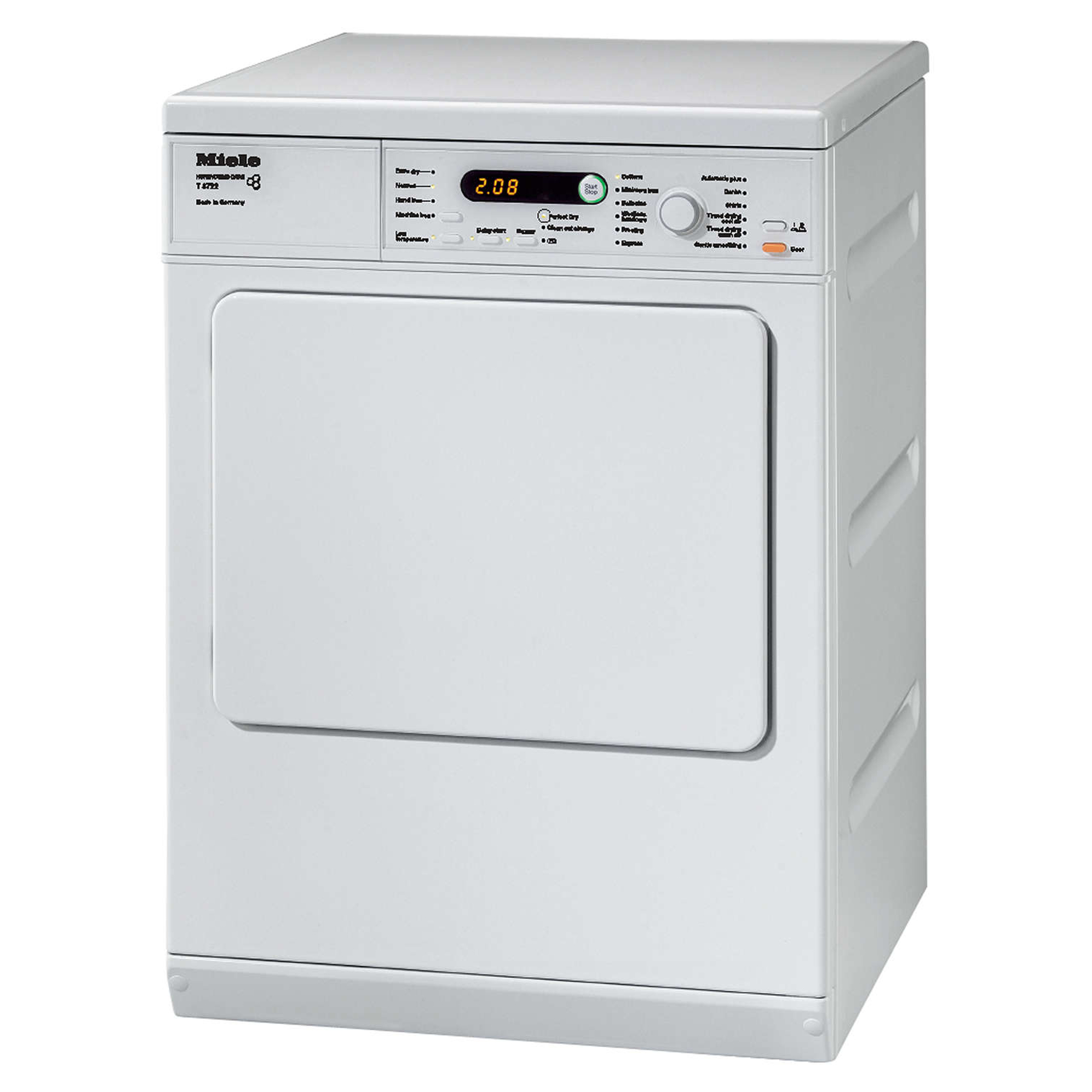 Miele T8722 7Kg Vented PerfectDry Tumble Dryer White Hughes
