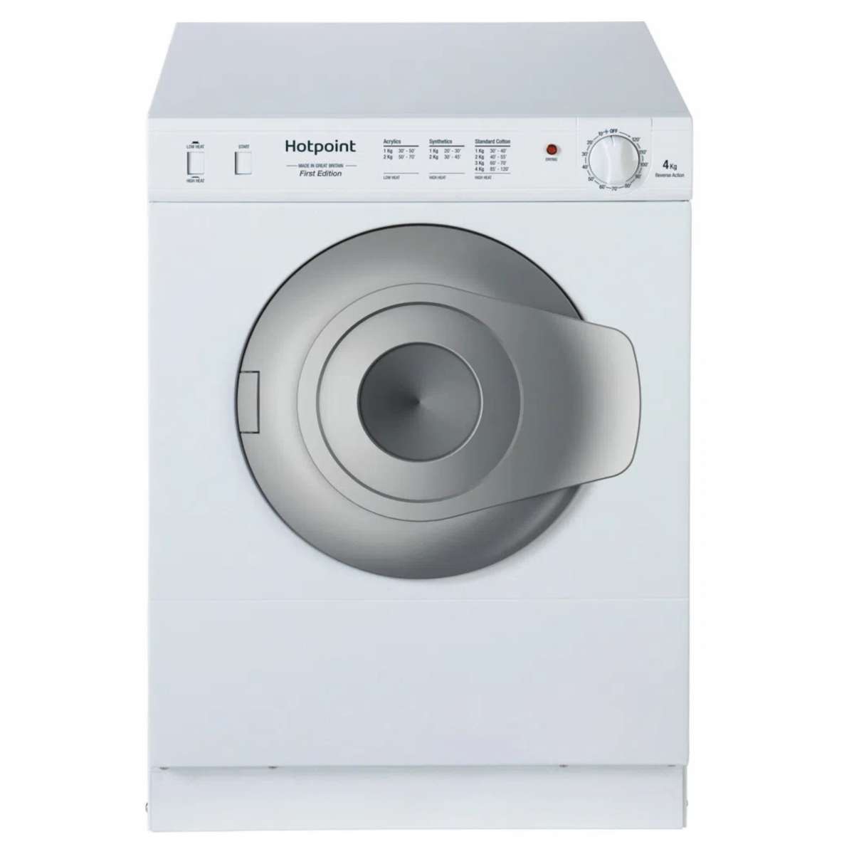 Hotpoint NV4D01P 4kg Compact Vented Tumble Dryer Hughes