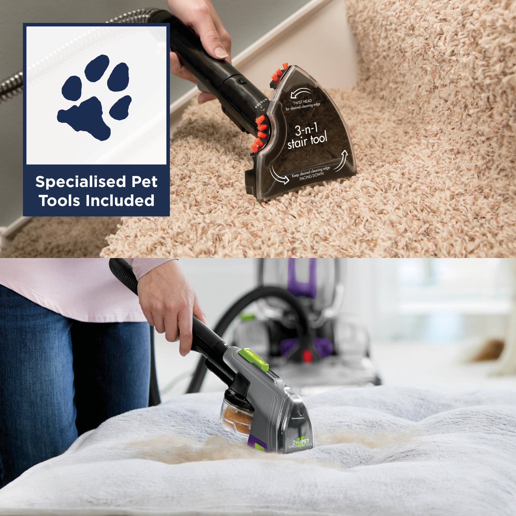 BISSELL ProHeat 2x Revolution Pet Pro 20666 Upright Carpet Cleaner with