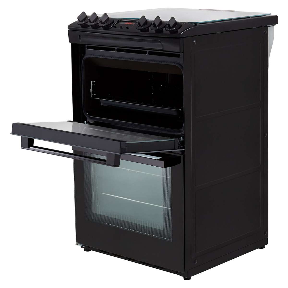 Zanussi ZCG43250XA 550mm Gas Cooker with Grill Hughes